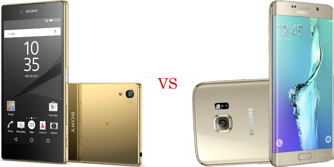 Sony Xperia Z5 Premium versus Samsung Galaxy S6 Edge Plus 1